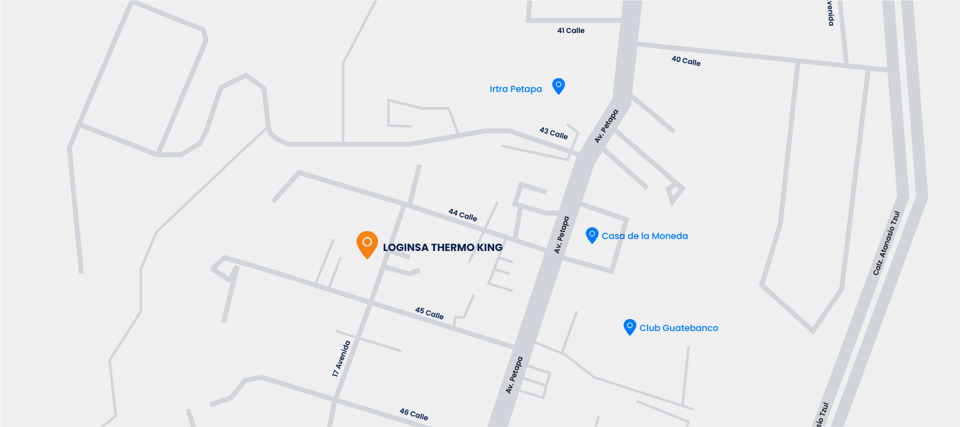 Ubicación Loginsa en Waze